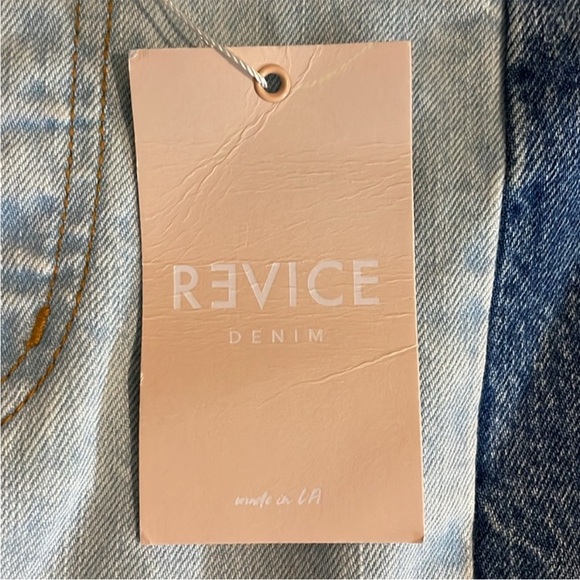 Revice Gemini Crossroads Two-Tone Cropped Jeans Size 27 - Picture 16 of 16